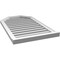 Ekena Millwork Octagonal Top Surface Mount PVC Gable Vent w/ 2"W x 2"P Brickmould Sill Frame, 22"W x 36"H GVPOT22X3603SF - alternate 5